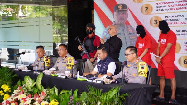 Polda Jateng Gagalkan Peredaran Sabu Asal Kalimantan